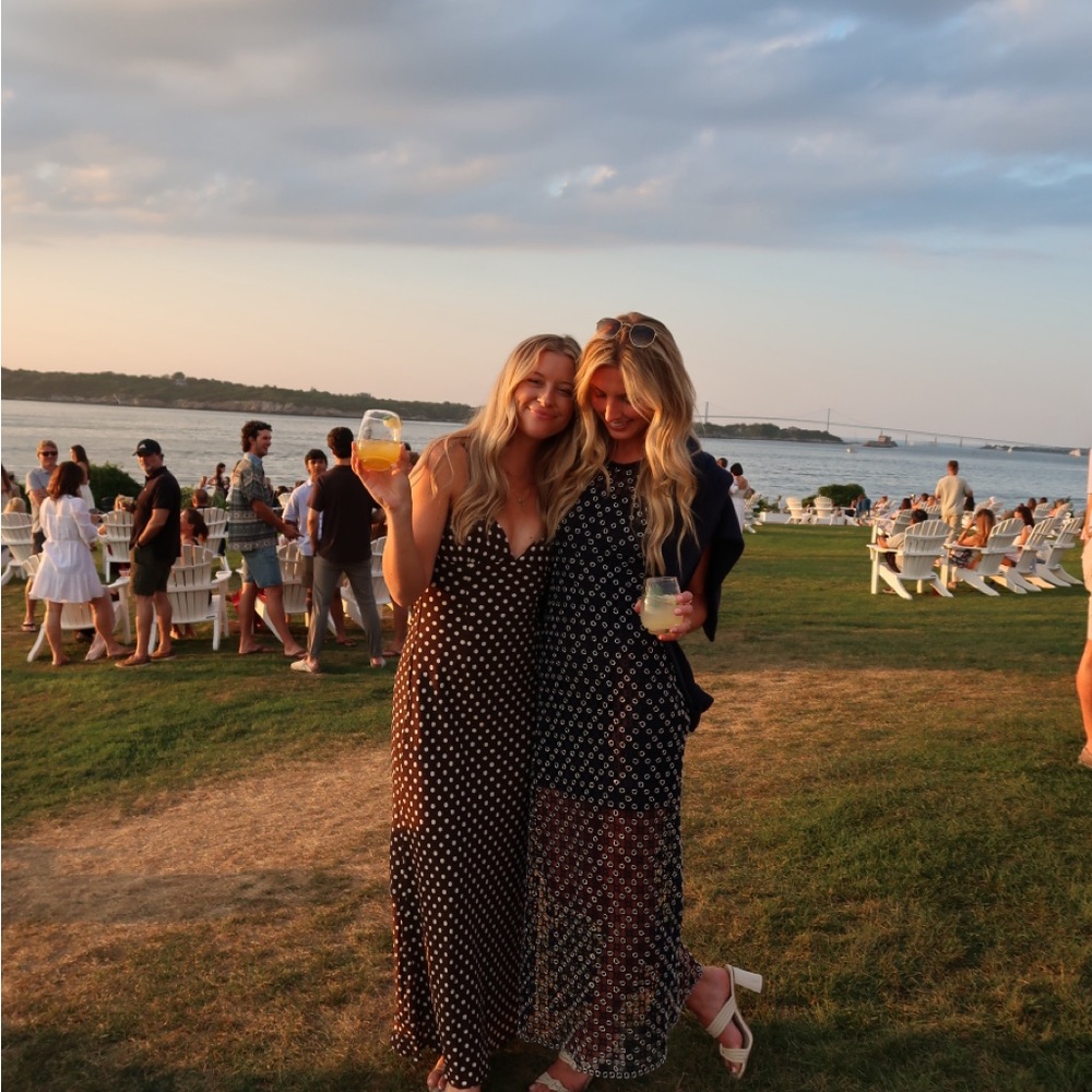 Princess Polly | Dresses | Princess Polly Brown Polka Dot Maxi Dress